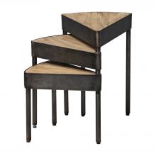  25432 - Uttermost Akito Swivel Nesting Table